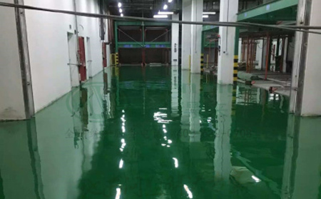 11月申扎申扎环氧地坪施工高峰来袭，梦得来化工多项目同步推进保交付